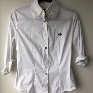 New Vivienne Westwood buttoned down shirt